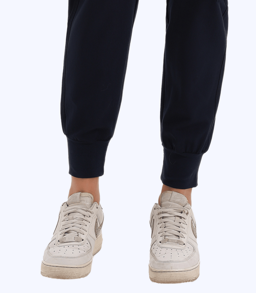 Maternity Scrub Jogger Pants for Women Pregnant Doctor Uniform Pant Nurse Scrub w/ 6 Pockets Alina Mae Maternity Navy