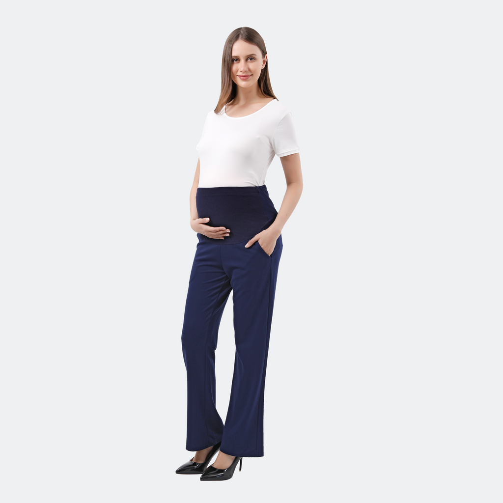 Tailored Maternity Trousers – Happy Mama