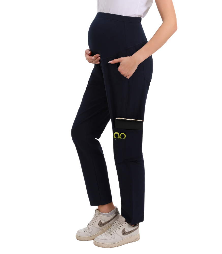 Maternity Yoga Shorts with Pockets Bottoms Alina Mae Maternity   