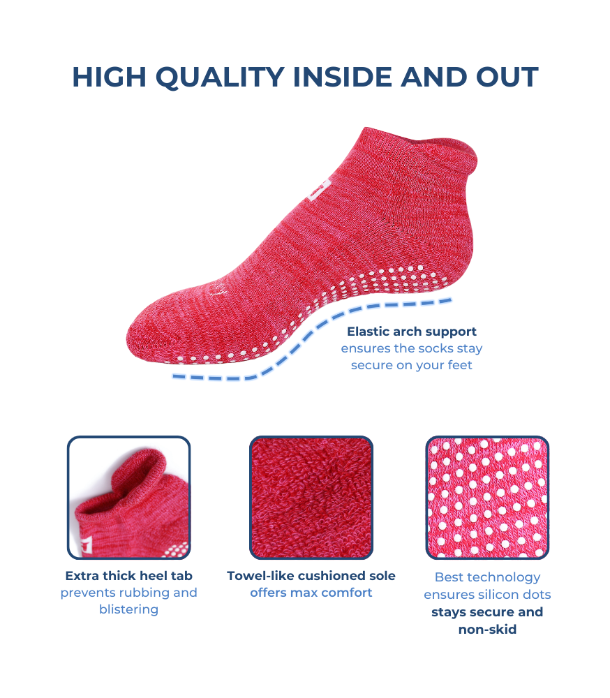 Non-Slip Women's Hospital Socks Socks Alina Mae Maternity   